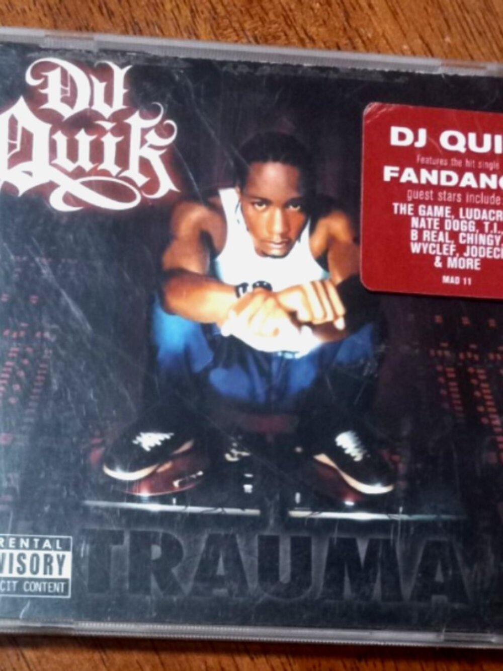 DJ Quik Trauma CD 2005 Nate Dogg Ludacris Chingy T.I. West Coast Rap Hip Hop